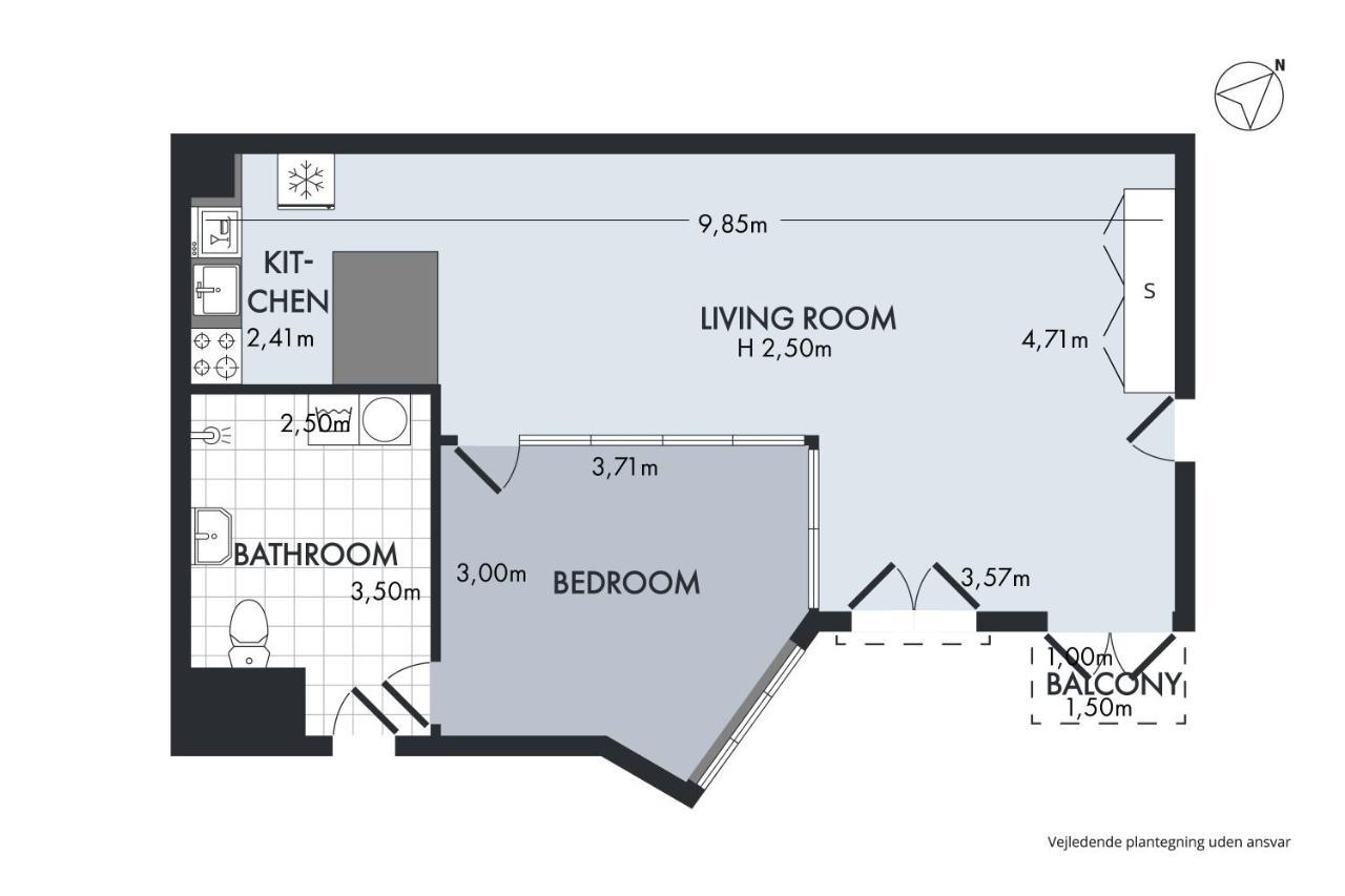 Sanders City - Popular One-Bedroom Apartment In The Lovely Capital Copenhague Extérieur photo